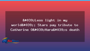 Catherine O’Hara dies aged 71: tributes pour in worldwide - catherine hara dies