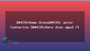 Reports surface over Catherine O’Hara death; tributes begin to pour in - reports surface over