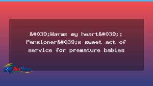 Pensioner crafts octopus toys to comfort premature babies in Sydney hospitals - pensioner crafts octopus