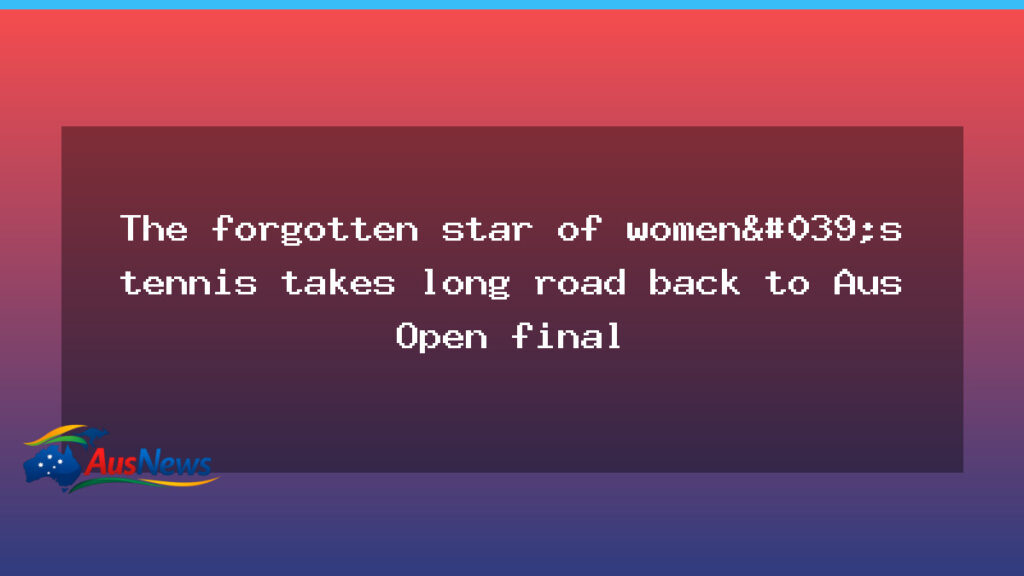 Rybakina’s comeback journey to the Australian Open final spotlight - rybakina 8217 comeback
