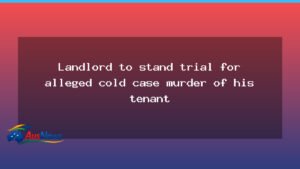 Landlord to face trial over alleged cold-case murder of Warrnambool tenant - landlord face trial