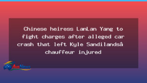 LanLan Yang set to contest charges over alleged chauffeur crash - lanlan yang set