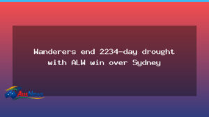 Wanderers snap ALW drought against Sydney FC - wanderers snap alw