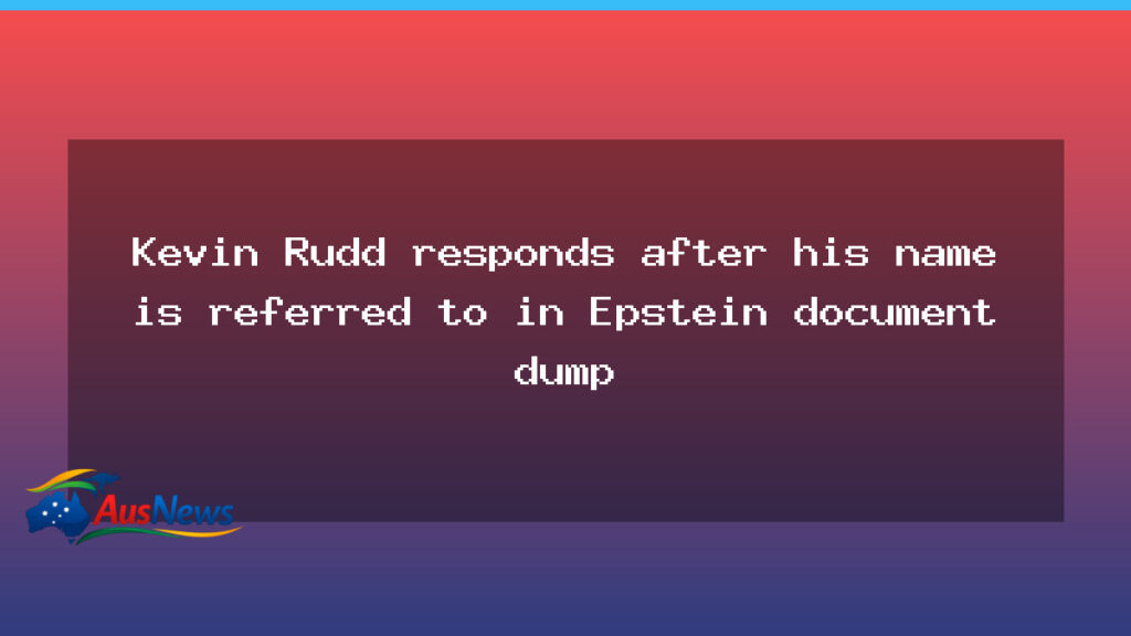 Rudd named in Epstein document dump prompts scrutiny - rudd named epstein
