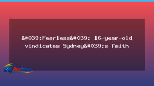 Fearless 16-year-old vindicates Sydney’s faith on A-League Men debut - fearless 16-year-old vindicates