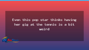 Reneé Rapp delivers a pop moment at the Australian Open ahead of the final - rene rapp delivers