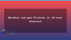 Windies outgun Proteas in 10-over shootout - windies outgun proteas