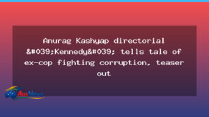 Kennedy teaser released for Kashyap’s new film on Zee5 in February - kennedy teaser released