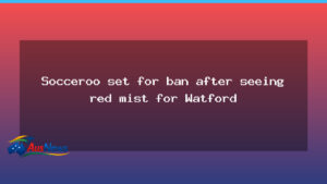 Irankunda faces potential ban after red card at Watford - irankunda faces potential