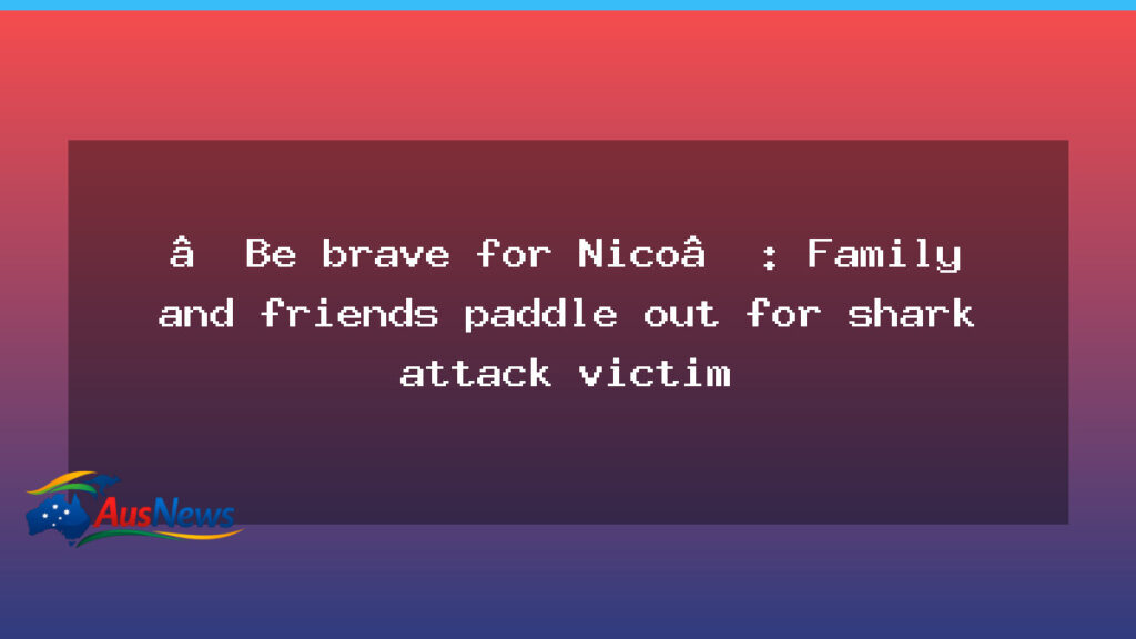 Be brave for Nico: North Bondi paddle-out memorial honours shark-attack victim - brave nico north