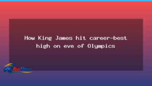 King James on track for Olympic glory before Milan-Cortina - king james track