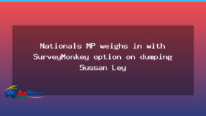 Nationals MP uses online poll in Sussan Ley leadership debate - nationals uses online