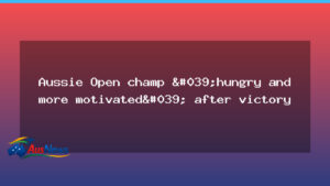 Rybakina seals Australian Open crown, hungry for more after Melbourne win - rybakina seals australian