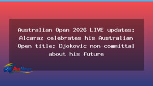 Alcaraz seals Australian Open 2026 crown as Djokovic leaves future in question - alcaraz seals australian