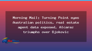 Morning Brief: Turning Point rise, real estate data exposure and Epstein files in focus - morning brief turning