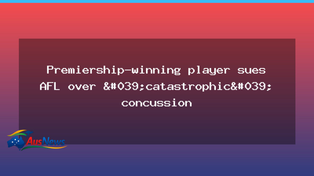 Nightcliff premiership star sues AFL over concussion in NT court - nightcliff premiership star