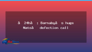 Joyce hints at Nats defection to One Nation as parliament returns - joyce hints nats
