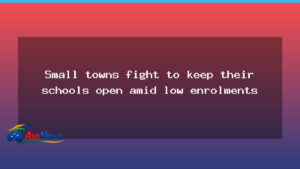 Keeping Small-Town NSW Schools Open Amid Enrolment Decline - keeping small-town nsw