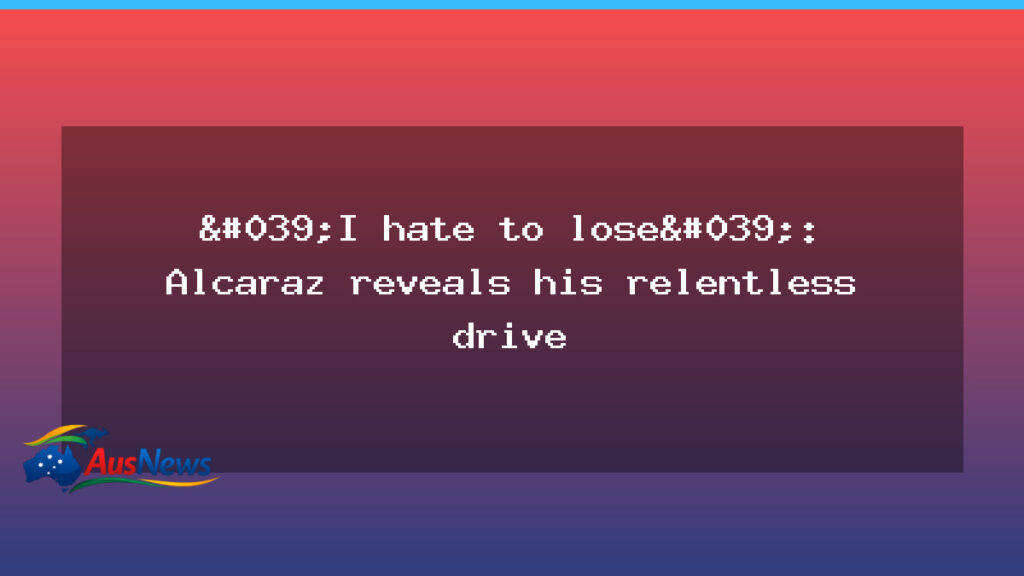 Alcaraz aims higher after career Grand Slam, announces next goals - alcaraz aims higher