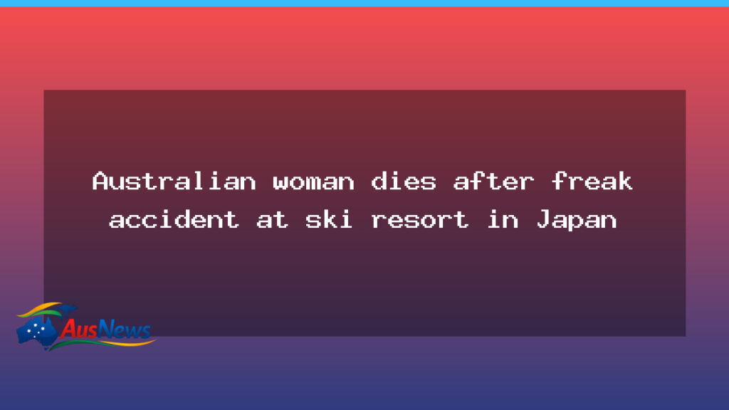 Australian woman dies after freak chairlift incident at Japanese ski resort - national