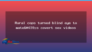 Regional police officers accused of ignoring a colleague’s covert videos - regional police officers