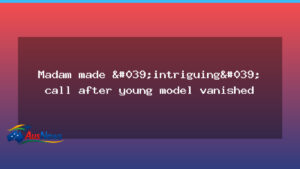 WA missing model case reopened after brothel madam call stirs renewed scrutiny - missing model case