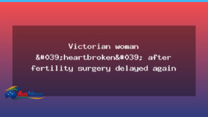 Melbourne woman heartbroken as fertility surgery delays again amid health strikes - melbourne woman heartbroken