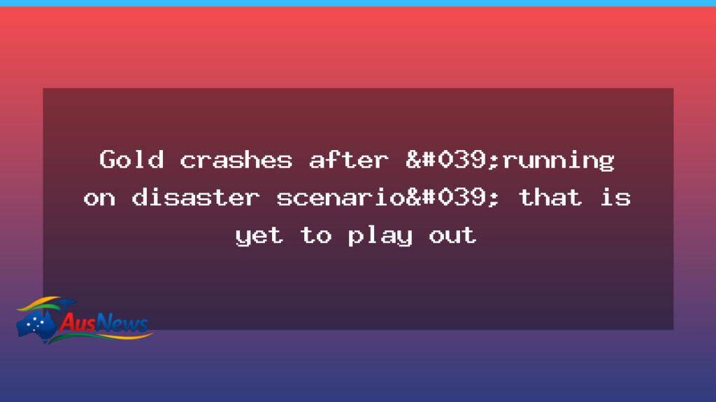 Gold price falls as markets weigh potential policy regime shift after Fed chair chatter - gold price falls