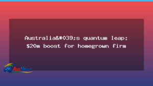 Sydney quantum firm secures $20m boost to advance homegrown tech - sydney quantum firm