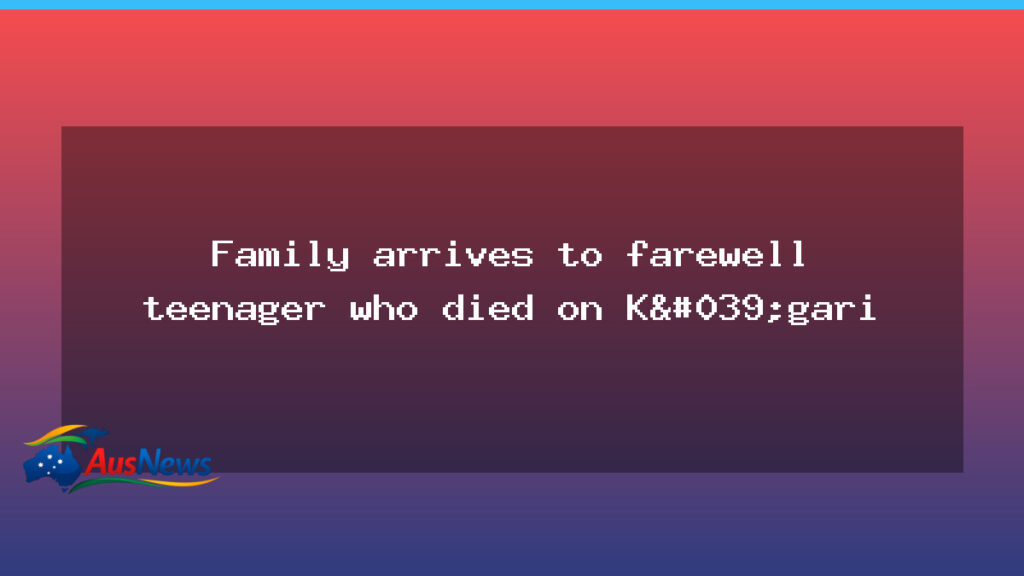 Family travels to Fraser Island to bid farewell to teen who died amid dingo incident - family travels fraser