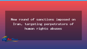 New sanctions target Iran’s human rights abuses - new sanctions target