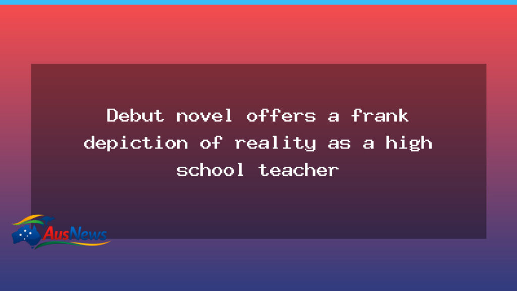 Brisbane teacher writes debut novel set in one school hour - brisbane teacher writes