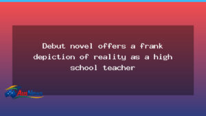 Brisbane teacher writes debut novel set in one school hour - brisbane teacher writes