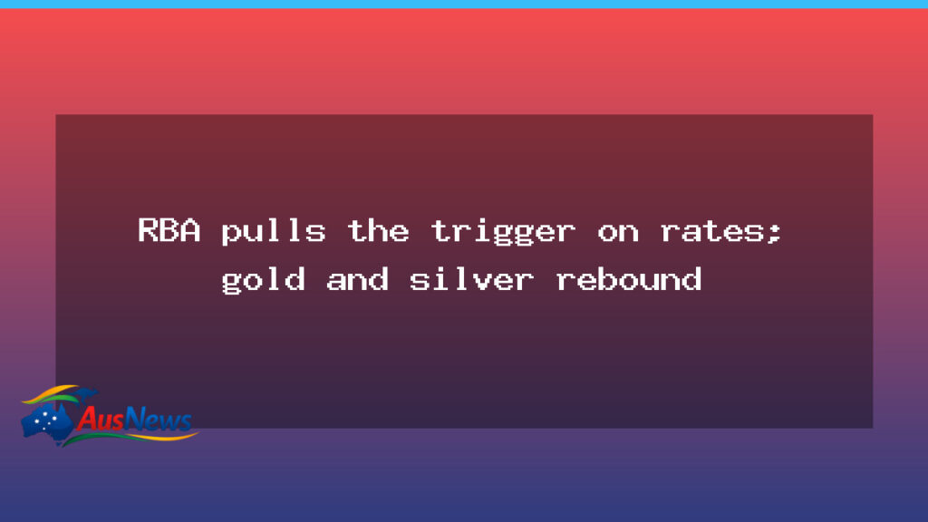 RBA hikes cash rate to 3.85% as Australian markets rebound and metals rally - rba hikes cash