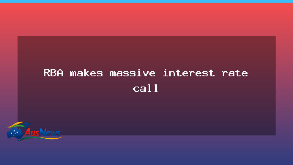 RBA lifts rates again, signaling tougher borrowing conditions - rba lifts rates