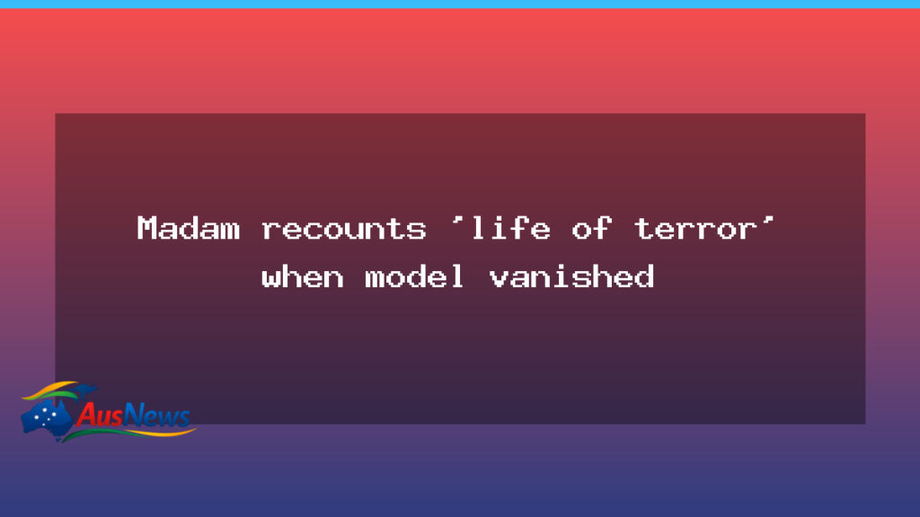 Escort boss recounts harrowing ordeal as model vanishes in Perth - escort boss recounts