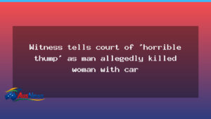 Witnesses recount night Kylie Sanders died after Yarrawonga car strike in trial - witnesses recount night