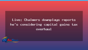 Chalmers downplays reports he’s weighing capital gains tax overhaul - chalmers downplays reports