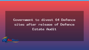 Government signals defence estate divestment after audit release - government signals defence