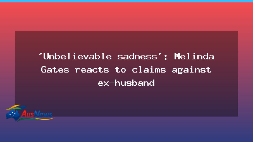 Melinda Gates responds to new Epstein files, urging accountability - melinda gates responds