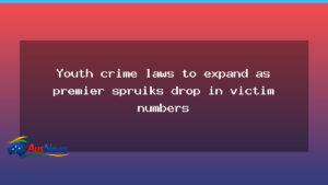 Queensland expands youth crime laws as premier highlights fall in victim numbers - queensland expands youth