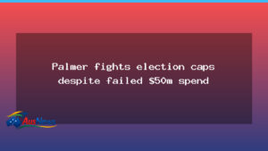 Palmer challenges election-cap rules after failed $50m spend - palmer challenges election-cap