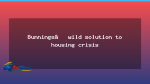 Bunnings rolls out flat-pack backyard pods as affordable option amid housing squeeze - bunnings rolls out