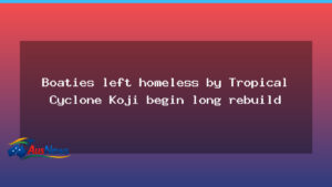 Whitsundays boaters begin long rebuild after Cyclone Koji - whitsundays boaters begin