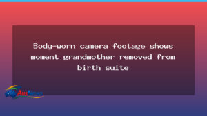 Body cam captures birth suite incident at Toowoomba Hospital in maternity unit confrontation - body cam captures