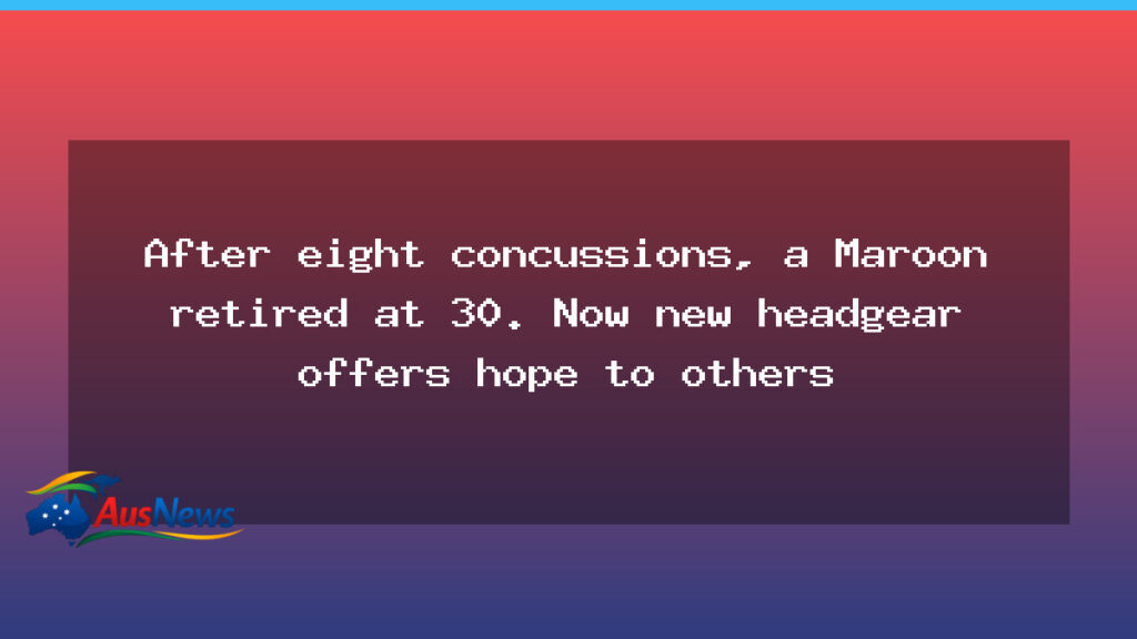 Eight concussions, a premature retirement, and a hopeful path forward with new headgear - eight concussions premature