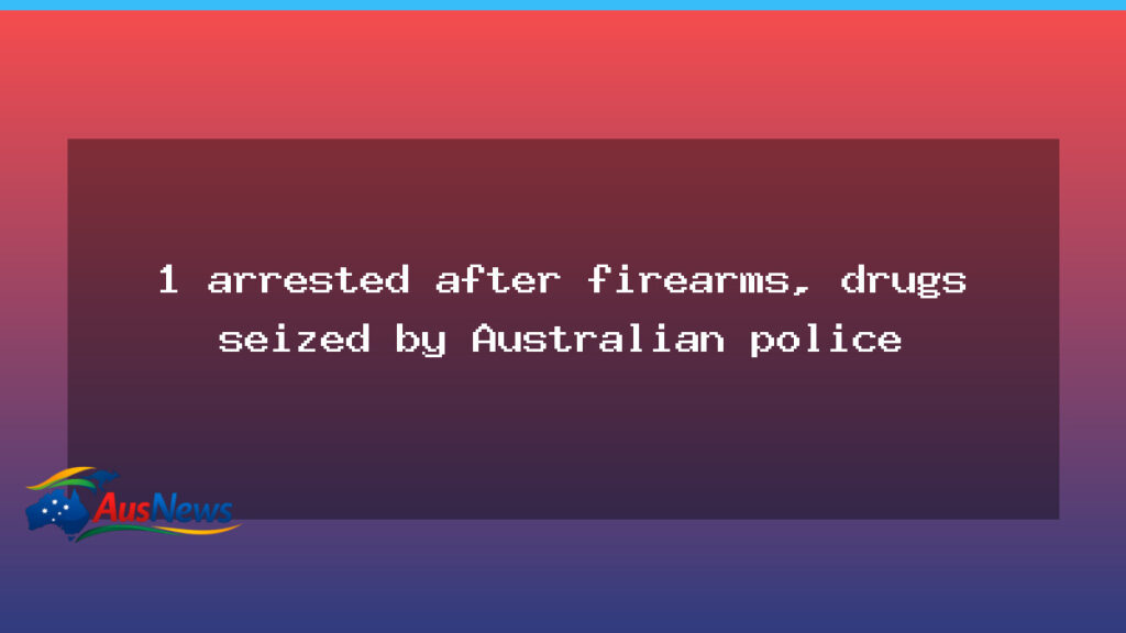 One man arrested as NSW police seize firearms and drugs in raid north of Sydney - one man arrested