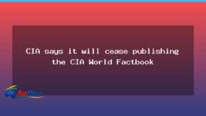 CIA to sunset World Factbook resource and data concerns - cia sunset world