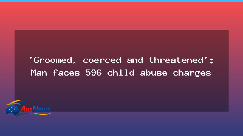 Queensland man charged with 596 online child abuse offences after alleged grooming scheme - queensland man