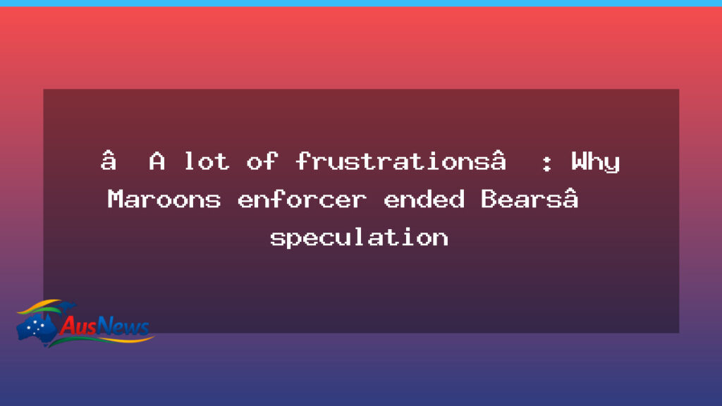 Frustrations drive Fa’asuamaleaui’s contract decision, ending Bears speculation - frustrations drive asuamaleaui